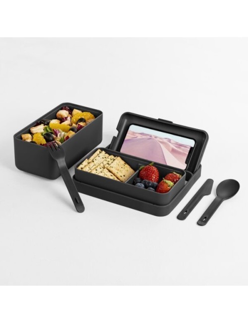 Lunchbox Bauletto M Blim Plus Carbon Black – Design Smart e Funzionalità Totale