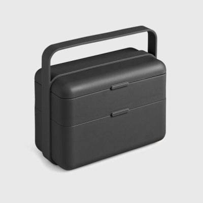 Lunchbox Bauletto M Blim Plus Carbon Black – Design Smart... 2