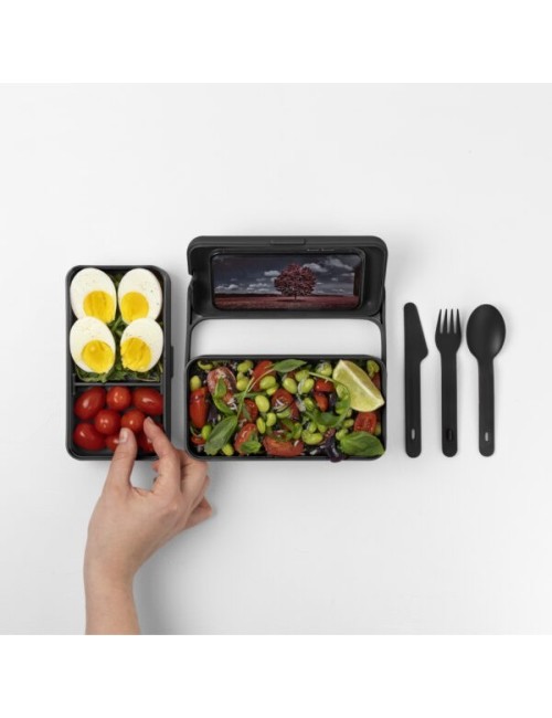 Lunchbox Bauletto M Blim Plus Carbon Black –...
