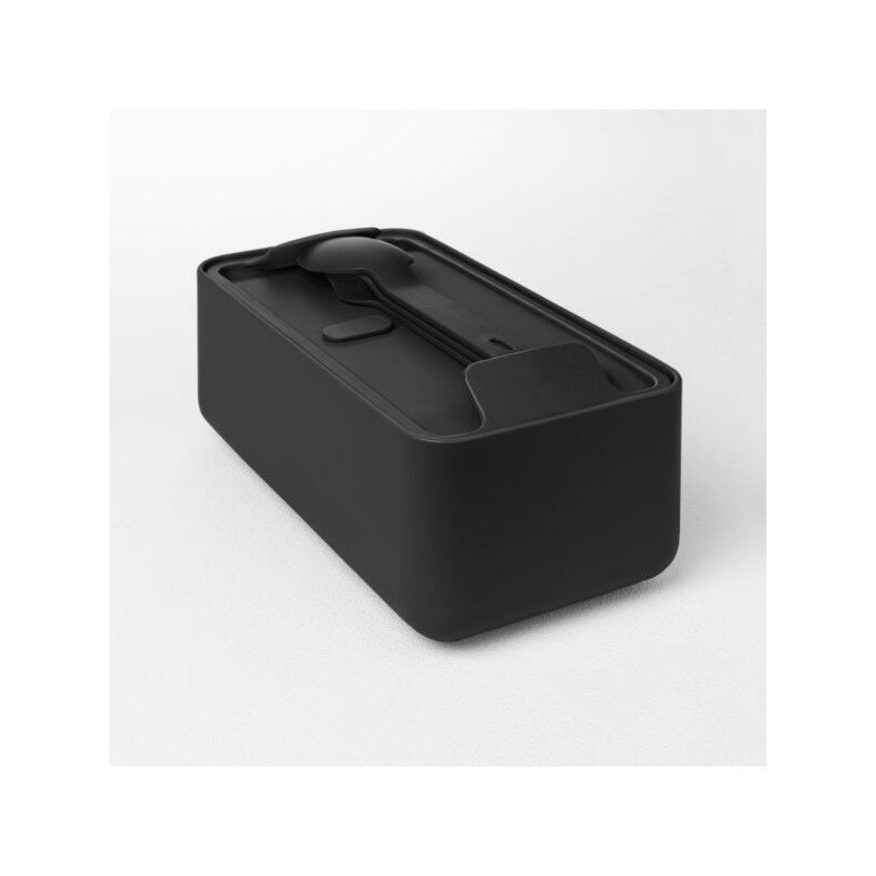LUNCHBOX BAULETTO  -M-  CARBON BLACK