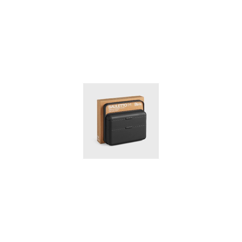 LUNCHBOX BAULETTO  -M-  CARBON BLACK