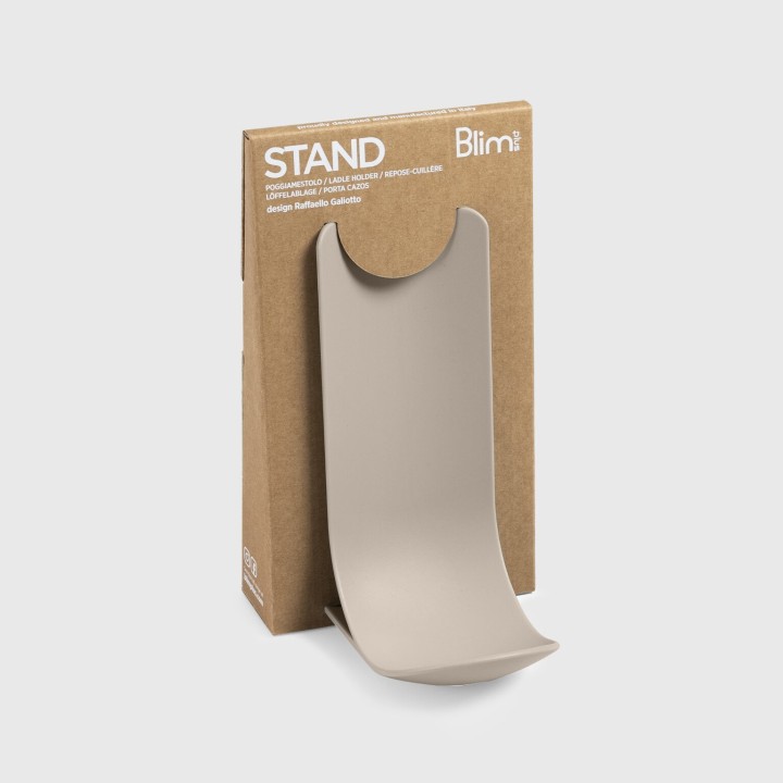 Blim Plus Poggiamestoli Stand Moka Grey
