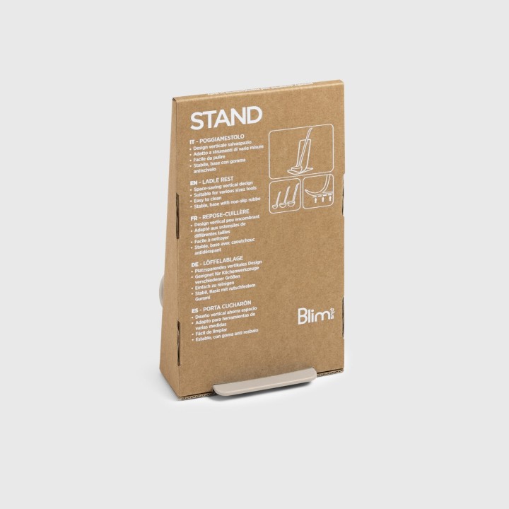 Blim Plus Poggiamestoli Stand Moka Grey