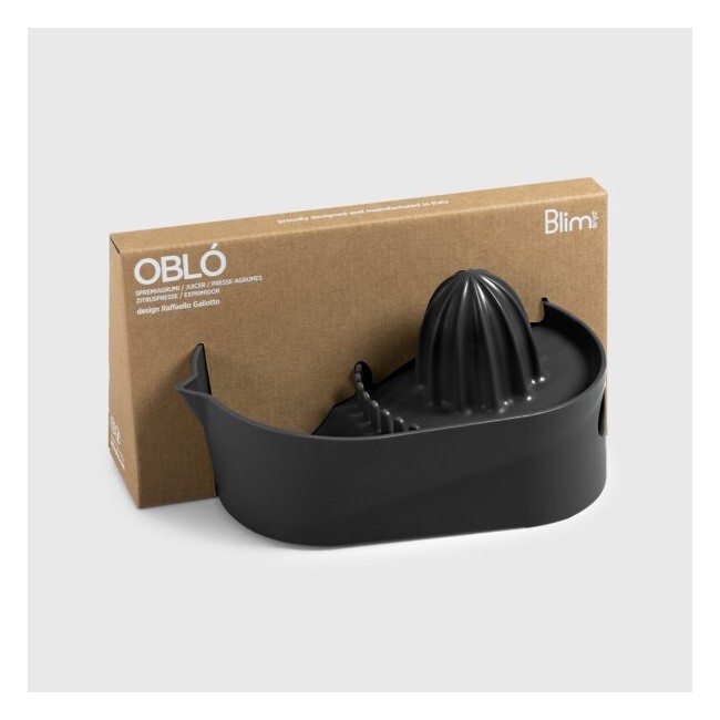Blim Plus Spremiagrumi Oblò Carbon Black confezionato