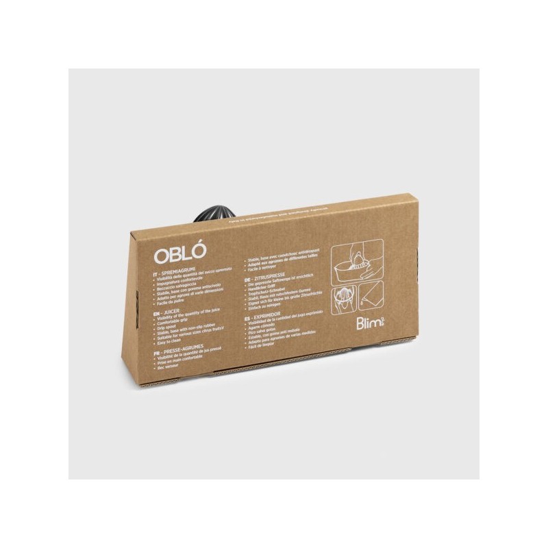 Blim Plus Spremiagrumi Oblò Carbon Black confezione