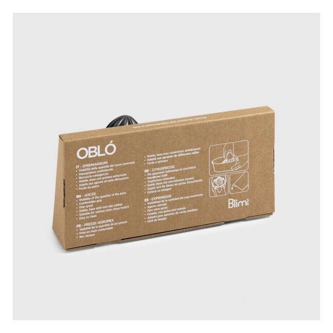 Blim Plus Spremiagrumi Oblò Carbon Black confezione