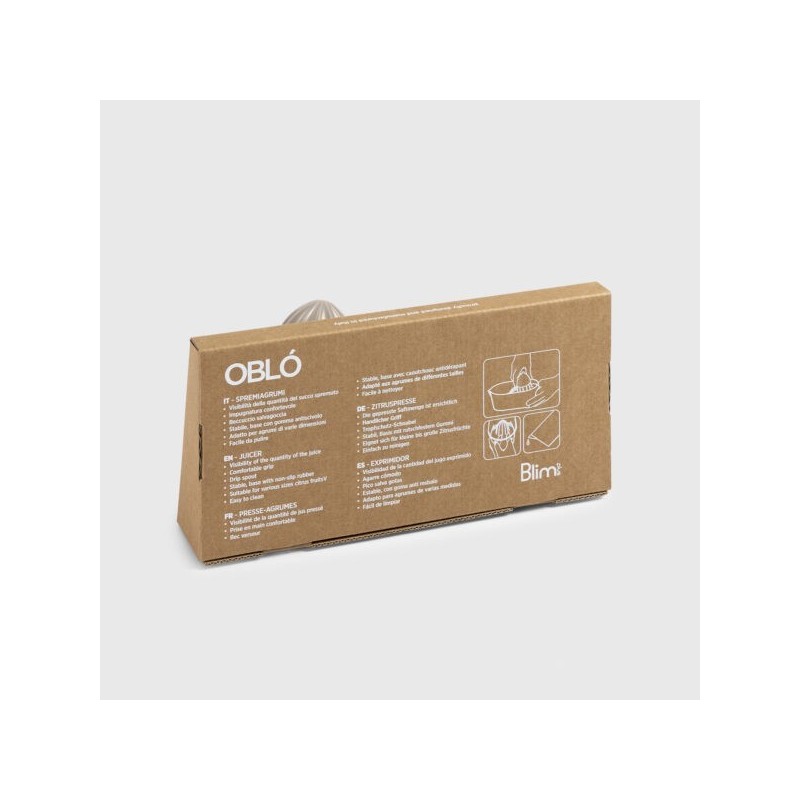 Spremiagrumi Oblò Blim Moka Grey – Design...