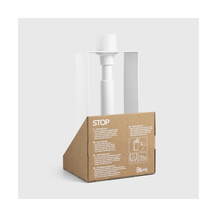 Blim Plus Portarotolo Stop Arctic White