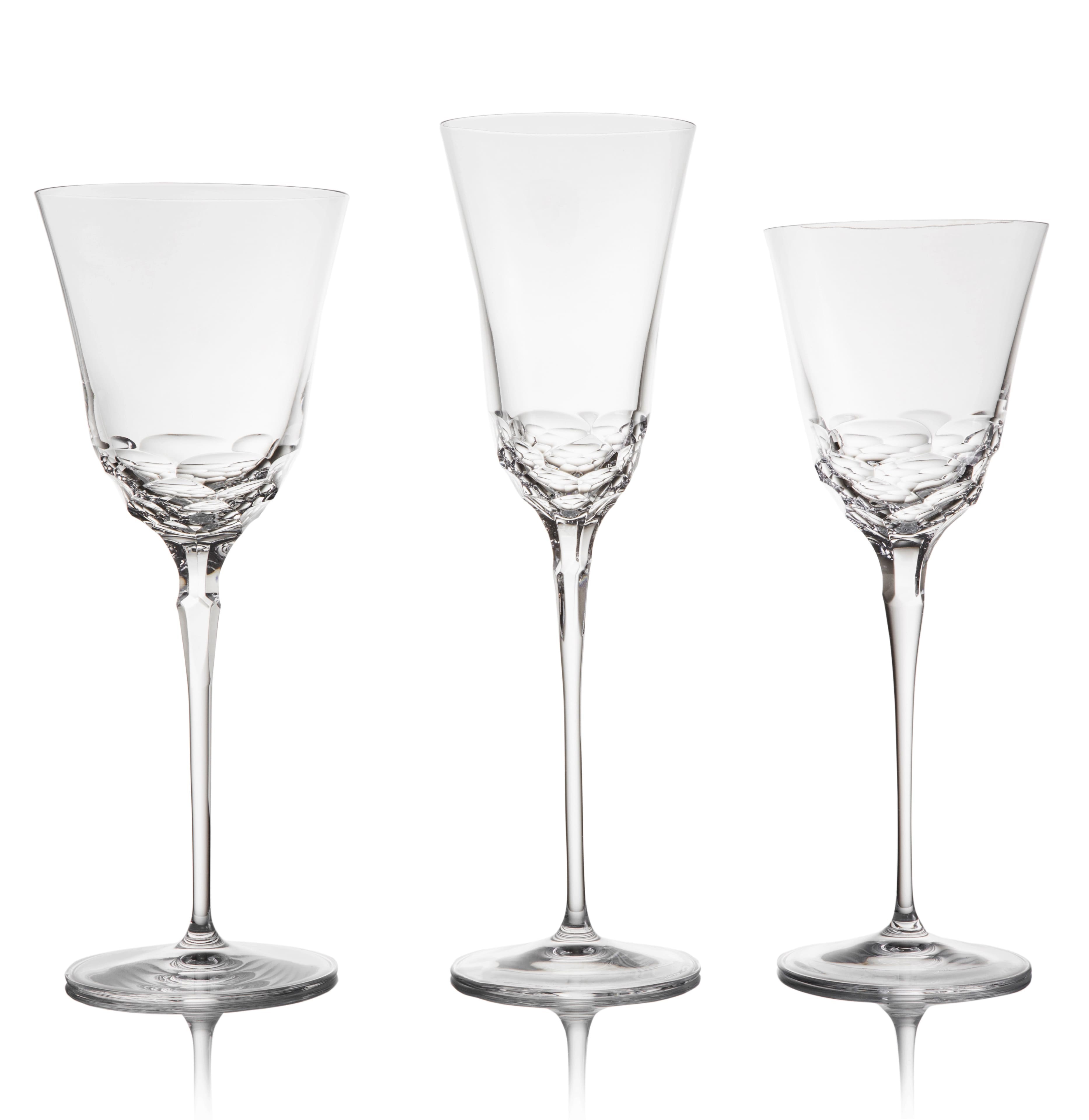 Seletti set 4 calici vino Glass from Sonny mod.2 - Candida Celiento