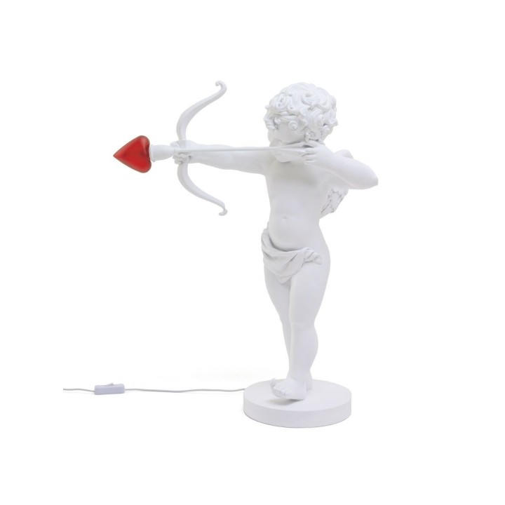 Seletti Lampada Cupido in resina alta 63 cm