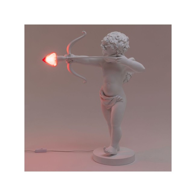 LAMPADA IN RESINA "CUPIDO" Cm.50x21 h.63