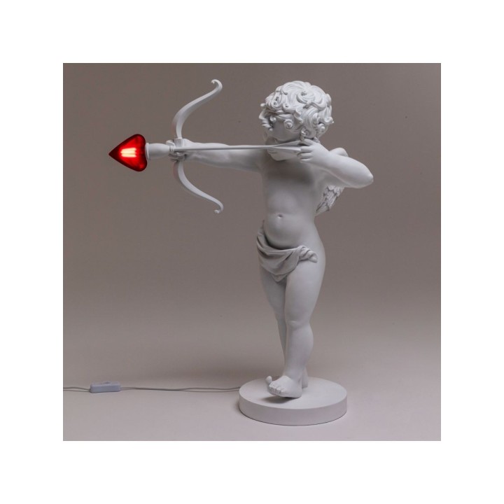 Seletti Lampada Cupido in resina alta 63 cm
