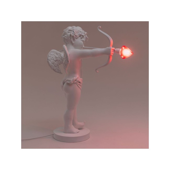 LAMPADA IN RESINA "CUPIDO" Cm.50x21 h.63