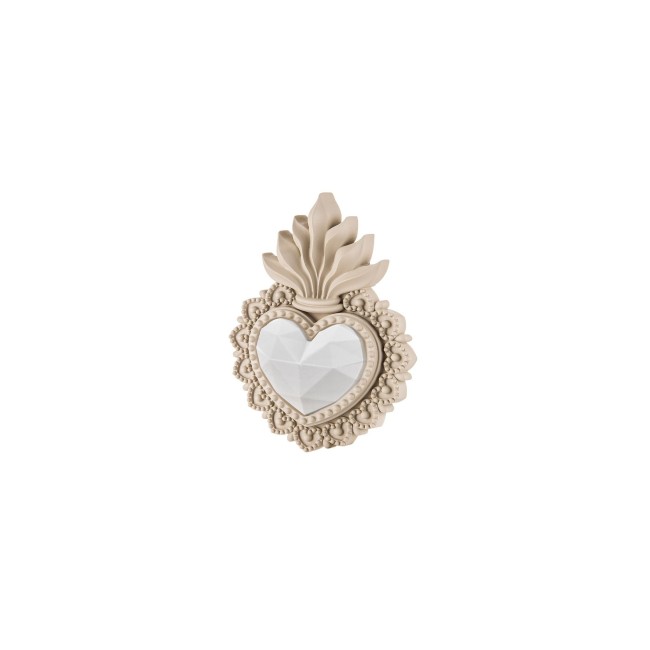 CUORE EX VOTO 9X12 NOCCIOLA