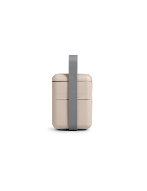 Lunchbox Blim Plus Bauletto medium Moka Grey di lato