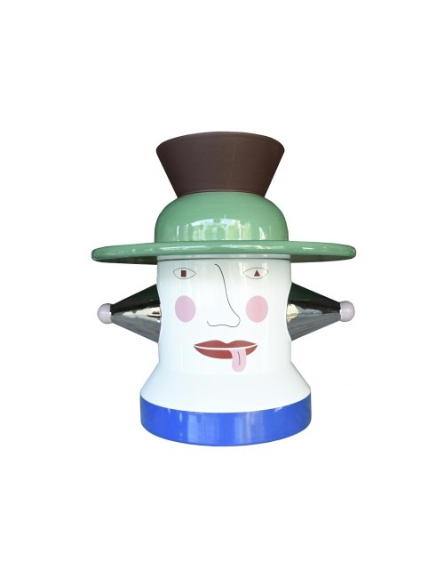 GEOPABLO VASE BIANCO,LATTE E MENTA E CASTORO GRAF