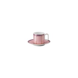Swarovski 2 tazzine espresso Signum Rose