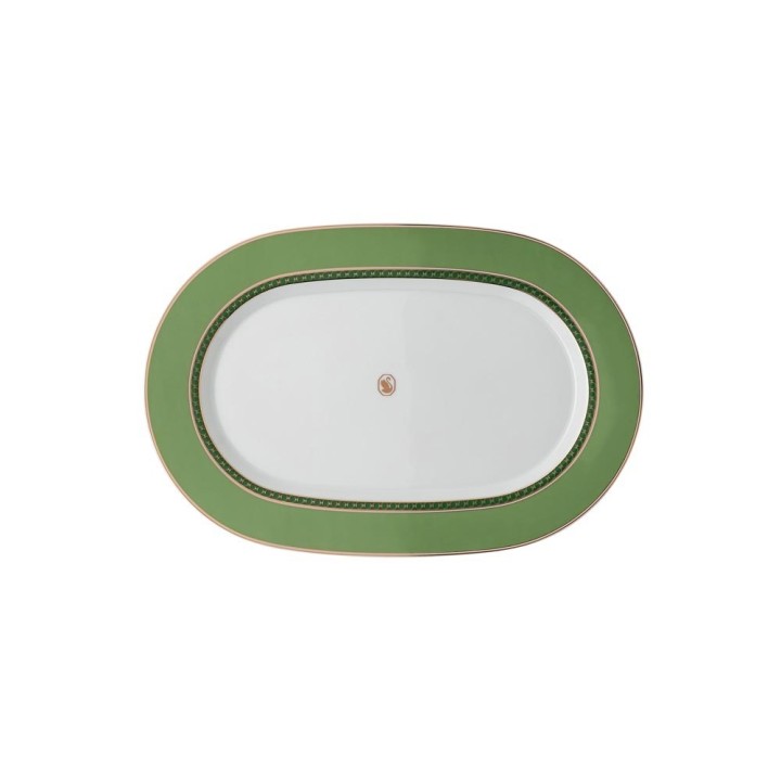 Swarovski Piatto ovale porcellana 36,2 × 24,2 cm 24440