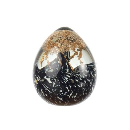 L'Oca Nera Fermacarte a uovo nero e oro