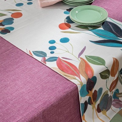 Runner Antimacchia 50x155 Giverny L'Oca Nera