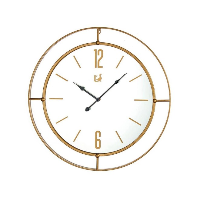 Orologio da Parete con Specchio Centrale – L’Oca Nera