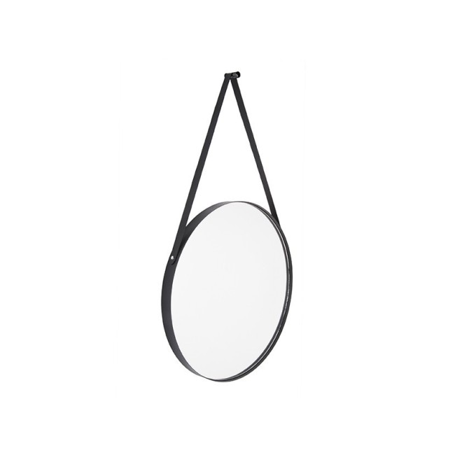 Mirror Balanced round black rim
D. 47cm, W. black