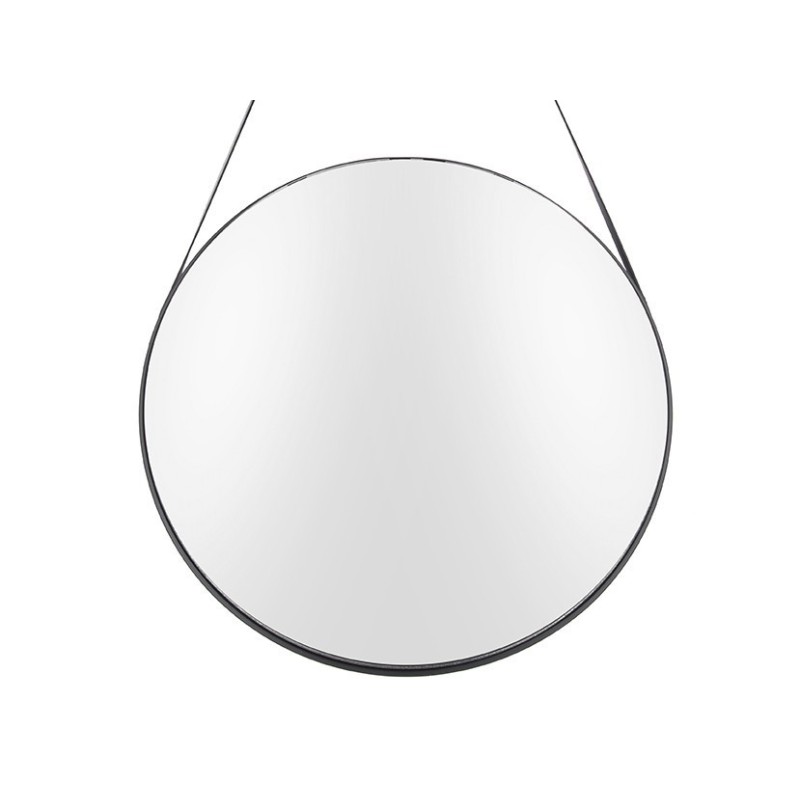 Mirror Balanced round black rim
D. 47cm, W. black