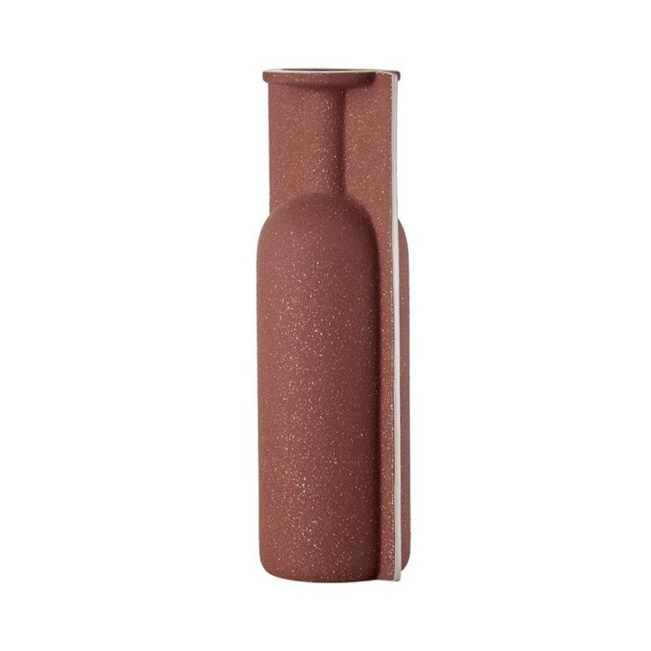L'Oca Nera Vaso in ceramica rossa alto 35,5 cm