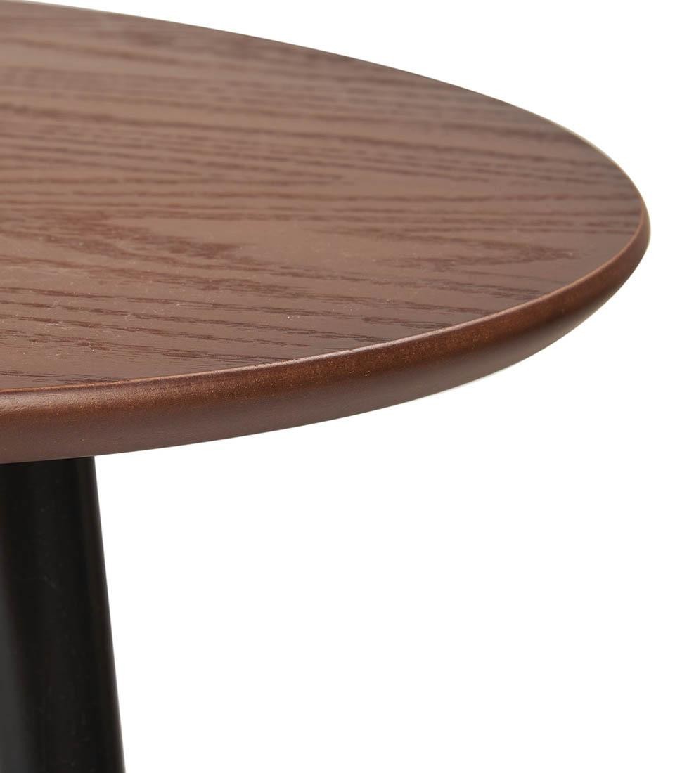 tavolino da salotto ovale marrone Ø100cm