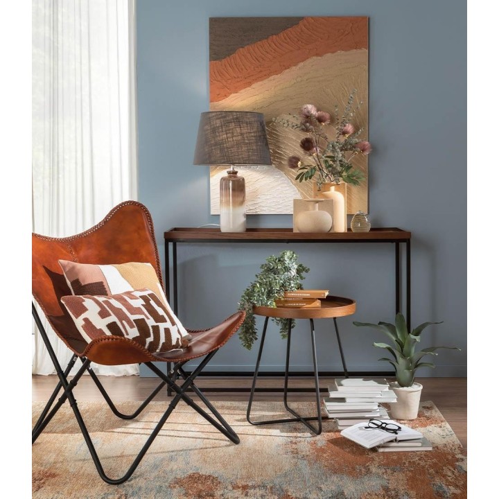 L'Oca Nera Quadro astratto a rilievo 80 × 100 cm