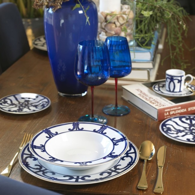 Servizio Tavola 40 Pezzi Firenze Neoclassico...
