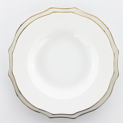 SERV.TAVOLA 18PZ ELGA FILO ORO