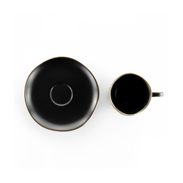 Weissestal Servizio da caffè Onix Black 13 pezzi