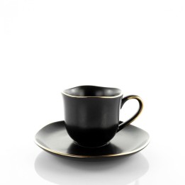 Weissestal Servizio da caffè Onix Black 13 pezzi