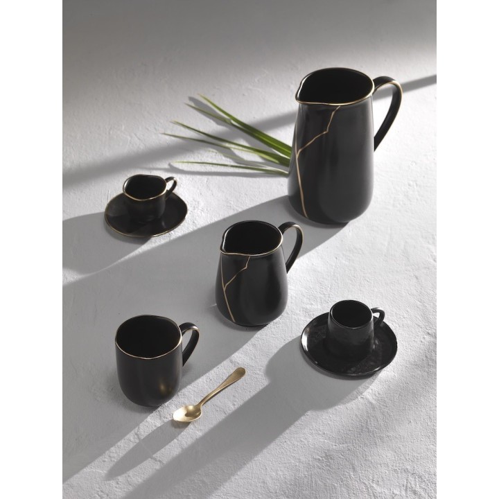Weissestal Servizio da caffè Onix Black 13 pezzi
