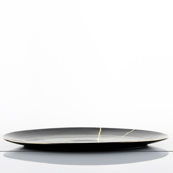 Weissestal Servizio di piatti Onix Black 39 pezzi