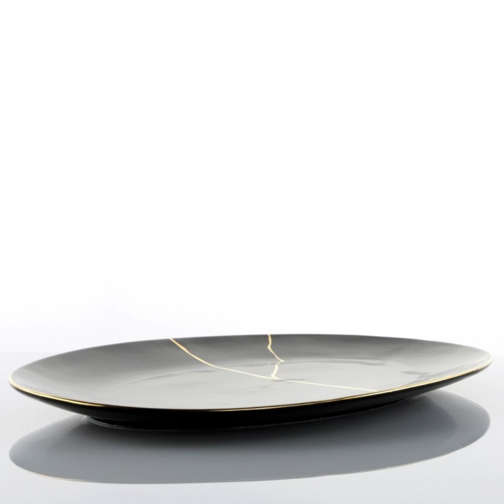 Weissestal Servizio di piatti Onix Black 39 pezzi