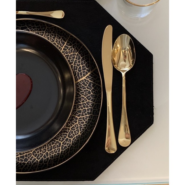 SERV.TAVOLA 39PZ ONIX BLACK