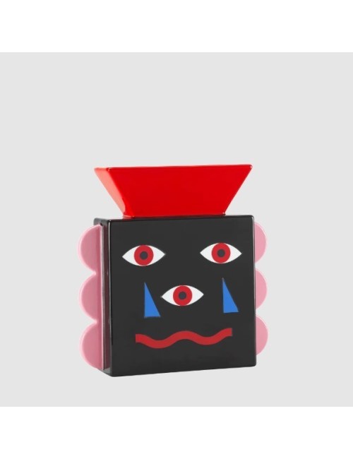 Vaso Beautiful Face Qeeboo – Vaso di Design Pop...