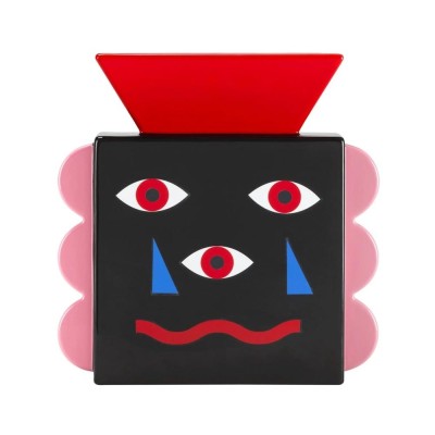 Vaso Beautiful Face Qeeboo – Vaso di Design Pop in Ceramica