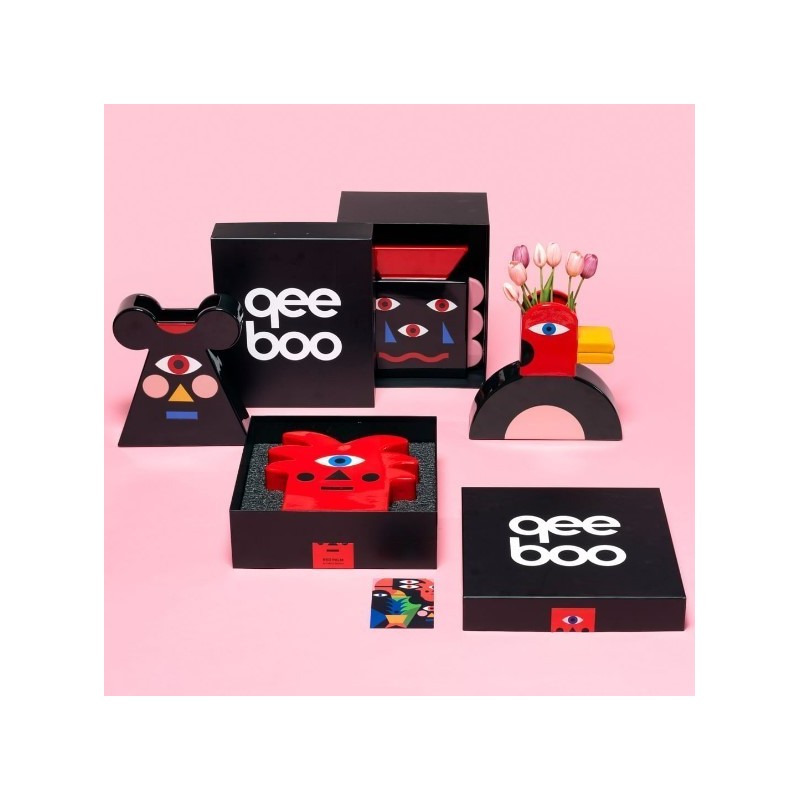 Vaso Beautiful Face Qeeboo – Vaso di Design Pop...