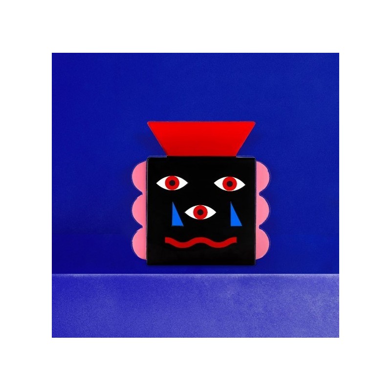 Vaso Beautiful Face Qeeboo – Vaso di Design Pop...