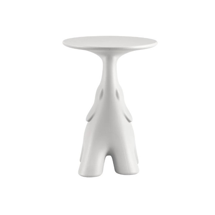 Qeeboo Tavolino Pako a forma di elefante bianco Ø 40 cm