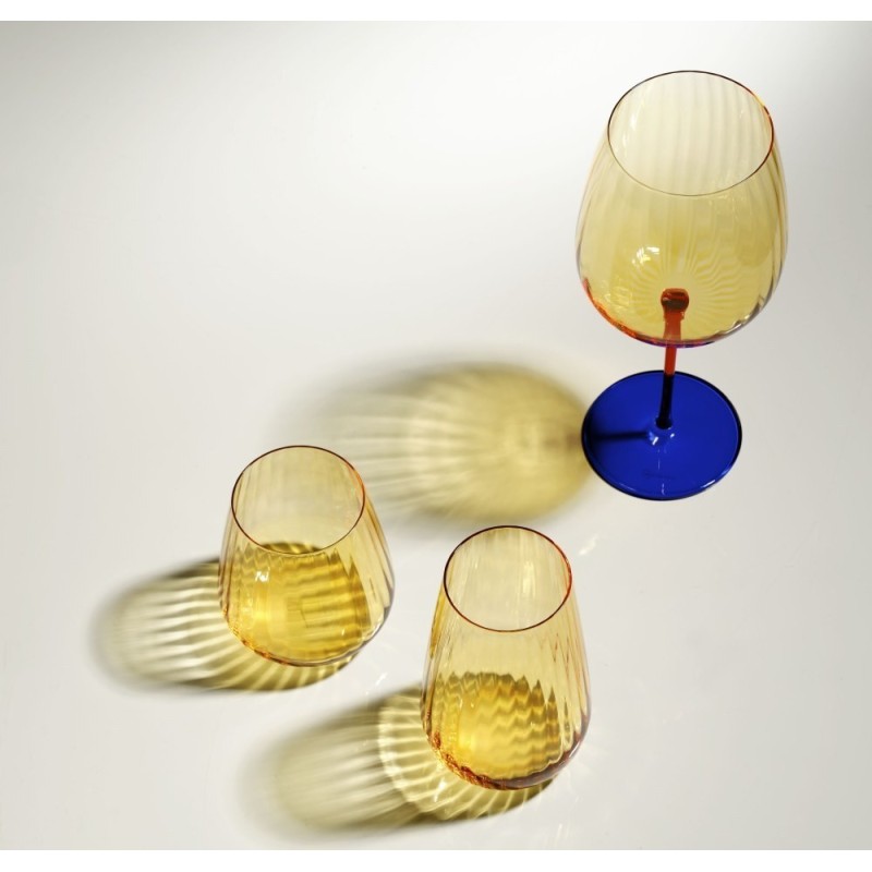 SET 2 CALICE ACQUA JOY YELLOW