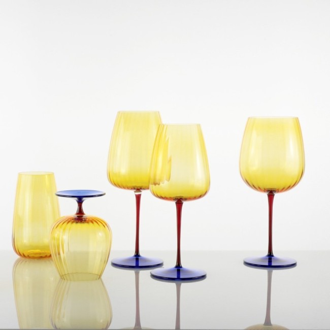 SET 2 CALICE ACQUA JOY YELLOW