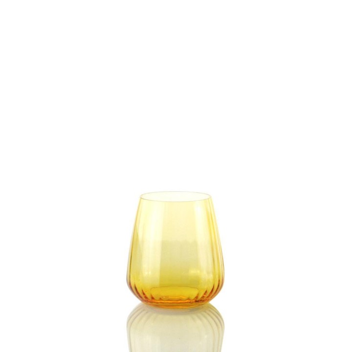 Weissestal Set di 2 bicchieri da acqua Joy gialli da 450 ml