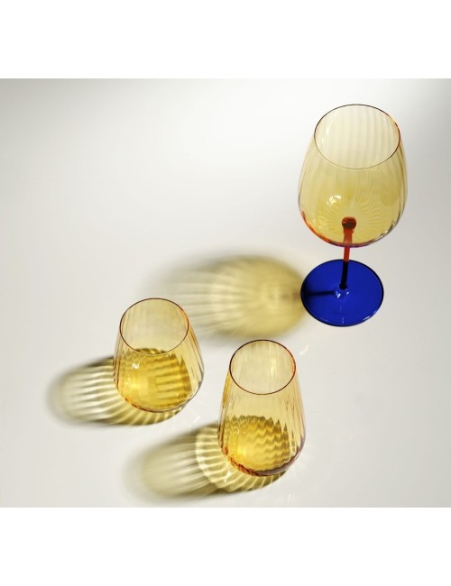 SET 2 BICCH JOY YELLOW