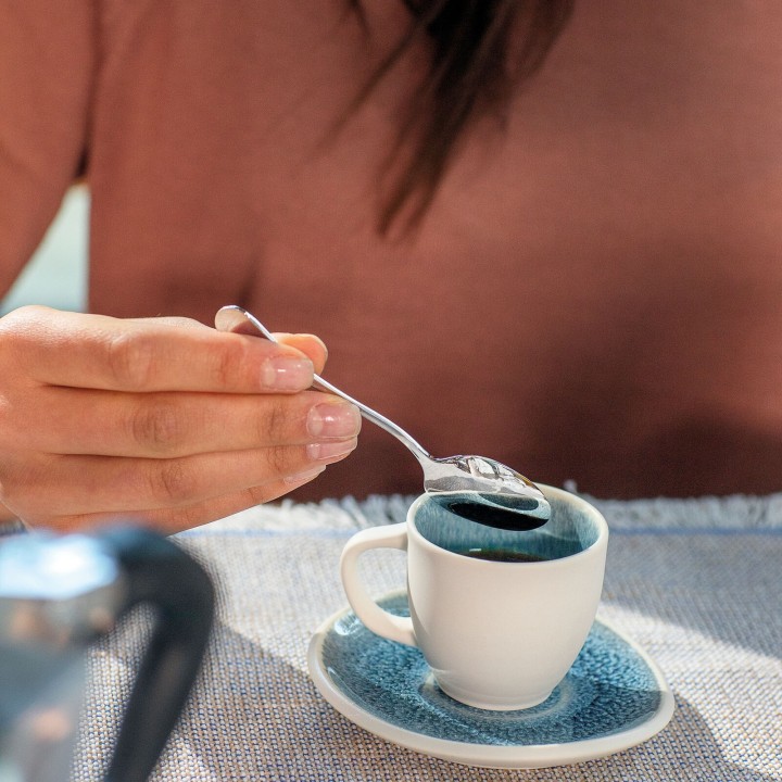 Sambonet Set di 6 cucchiaini da caffè Bloom in acciaio inox