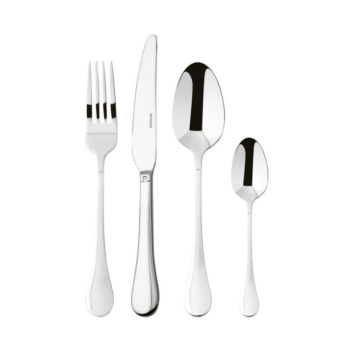 Sambonet Set di 24 posate Bloom in acciaio inox