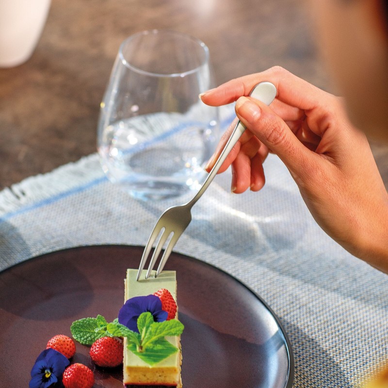 Set 6 Forchettine Dolce Bloom Antique PVD Inox...